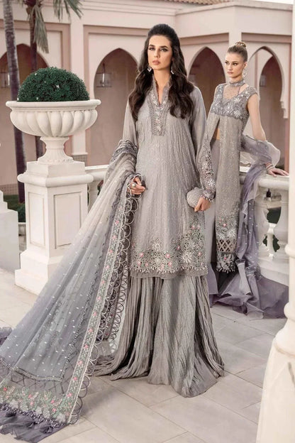 Maria B | Sateen Formals 23 | Black CST-707 - House Of Anaya