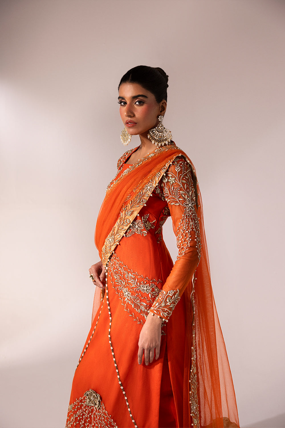 Caia | Regine Luxury Formal23 | TANGERINE - House Of Anaya