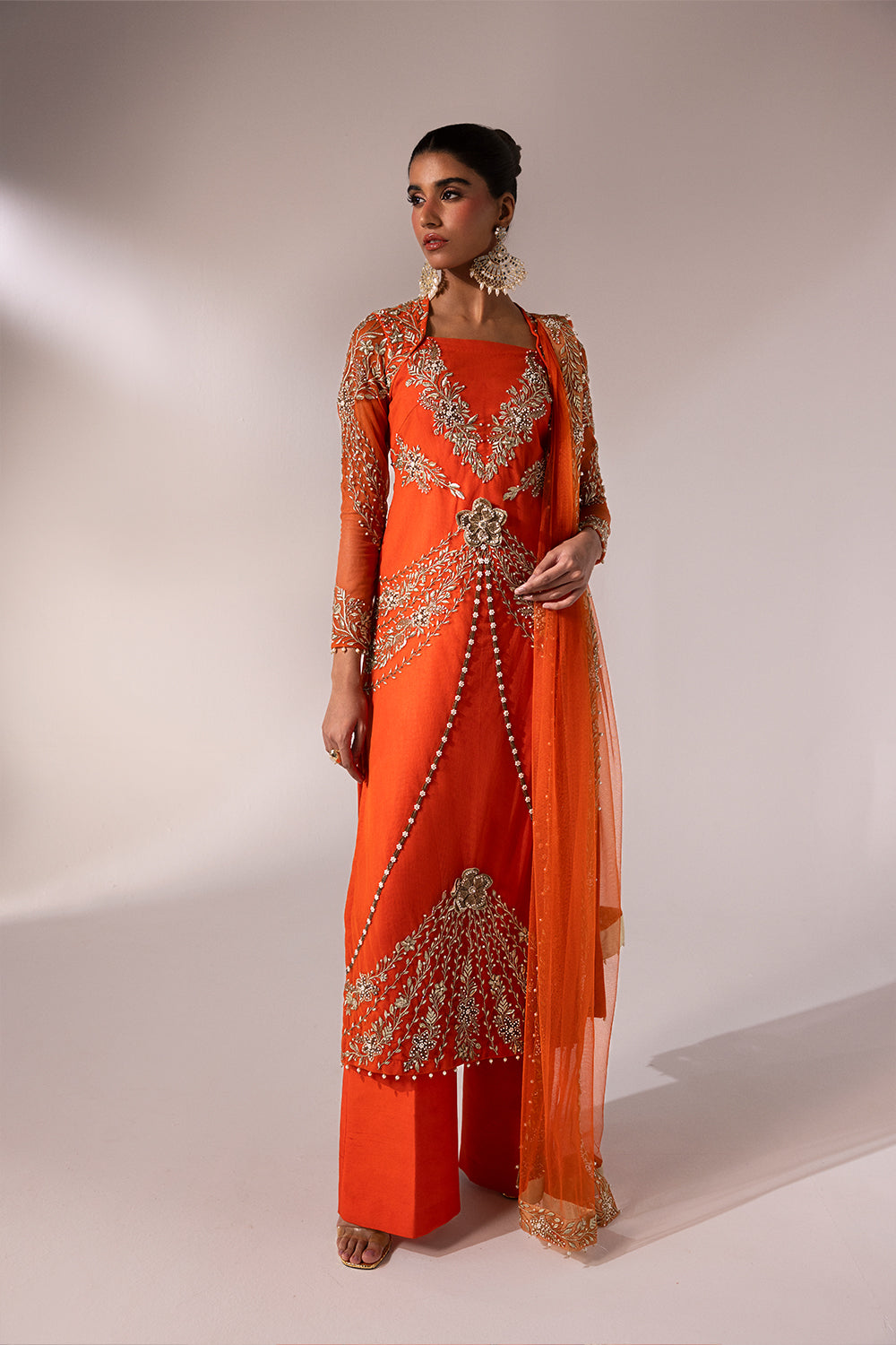 Caia | Regine Luxury Formal23 | TANGERINE - House Of Anaya
