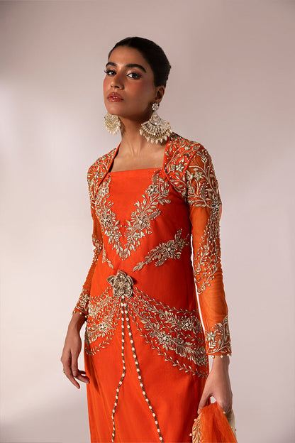 Caia | Regine Luxury Formal23 | TANGERINE - House Of Anaya