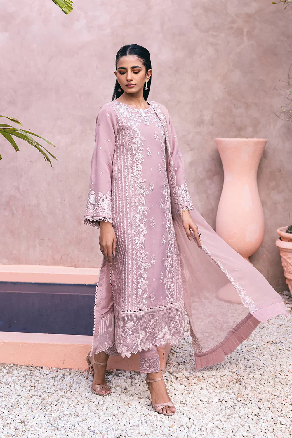 Azure | Embroidered Ensembles 3 Pcs | Candy Bliss - House Of Anaya