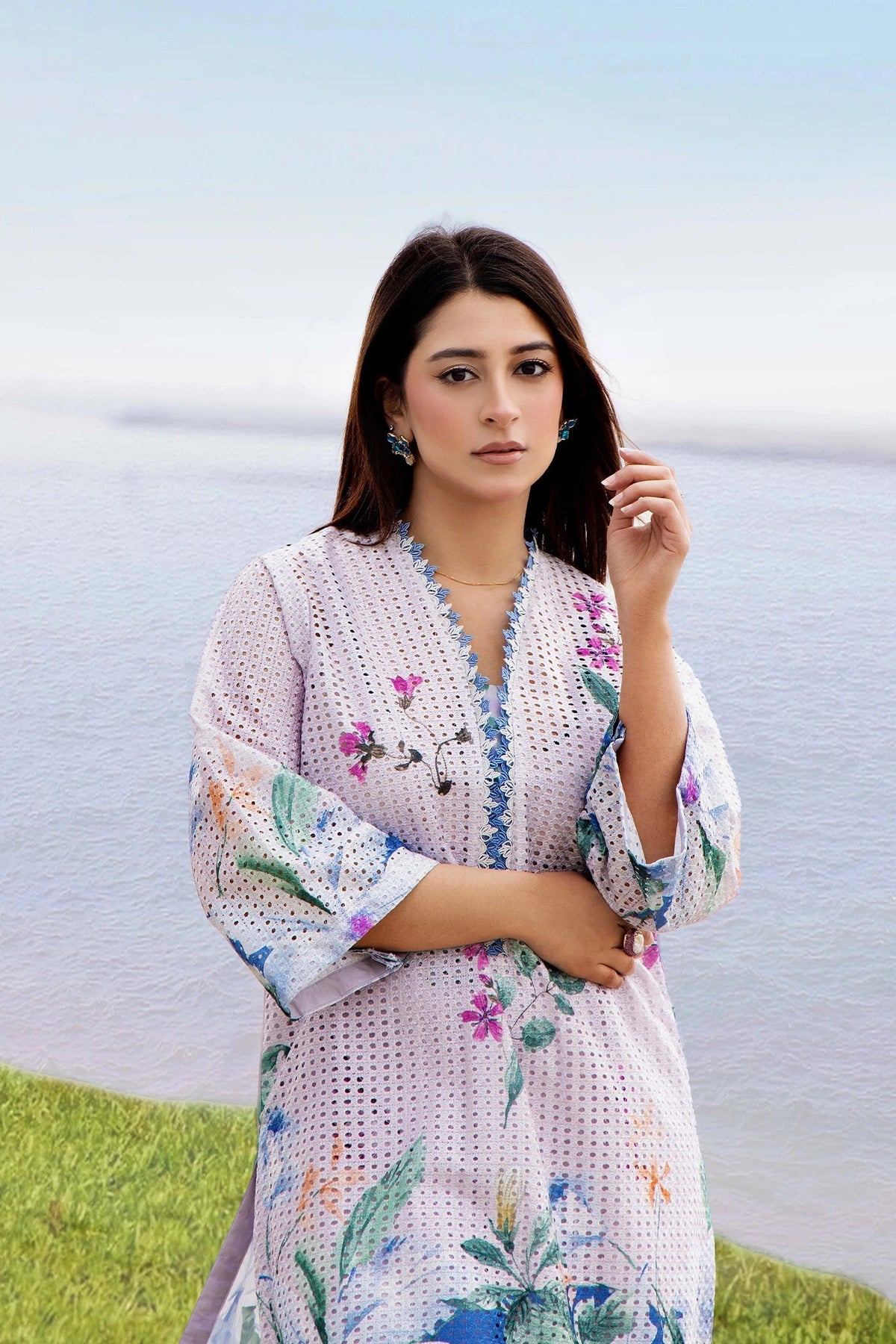 Adans Libas | Embrodiered Co Ord Sets | 4090
