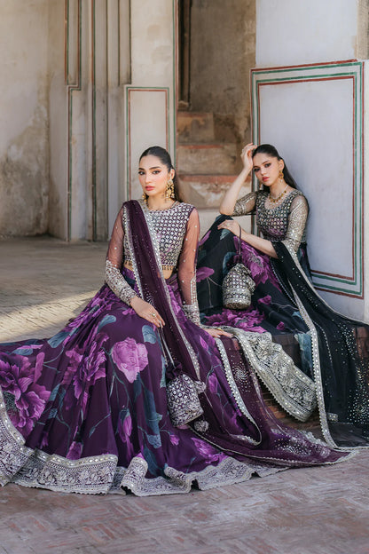 Iznik | Exclusive Formals | UE-321 Printed Chiffon