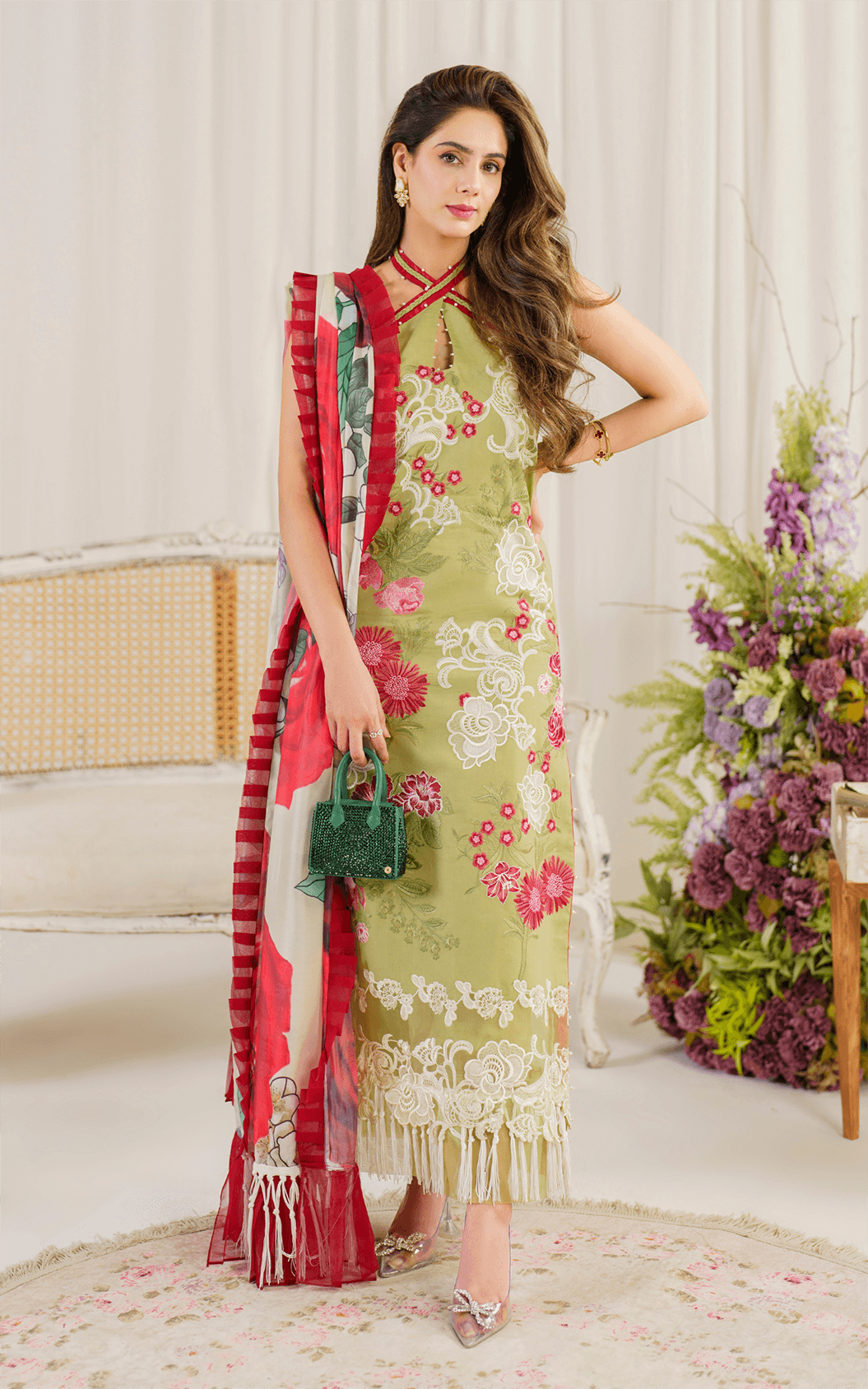 Asifa and Nabeel | Pretty in Pink Limited Edition | Cosmos (PP-7) - House Of Anaya