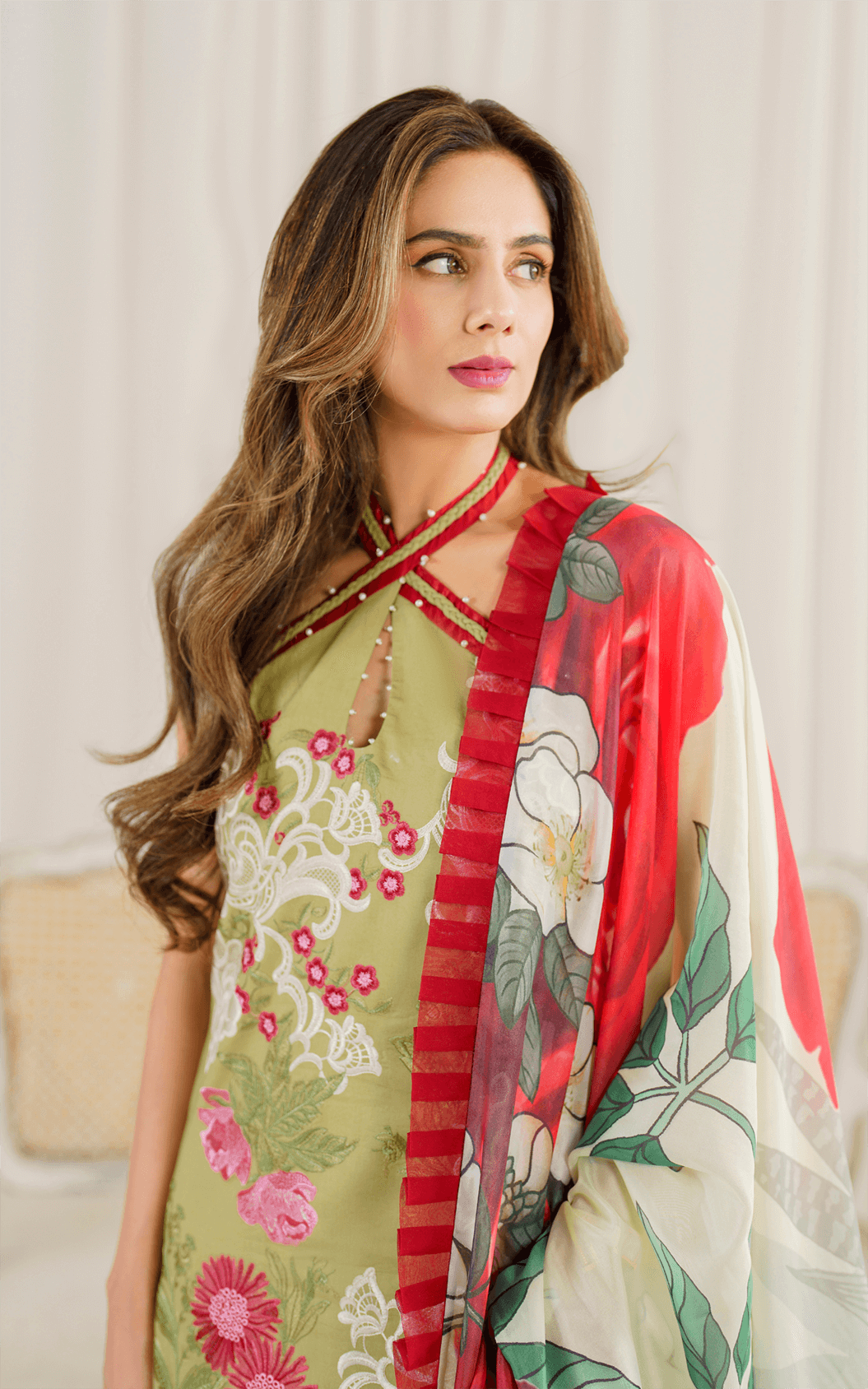 Asifa and Nabeel | Pretty in Pink Limited Edition | Cosmos (PP-7) - House Of Anaya