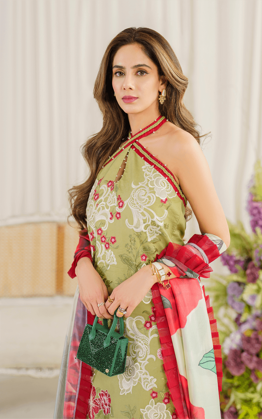 Asifa and Nabeel | Pretty in Pink Limited Edition | Cosmos (PP-7) - House Of Anaya