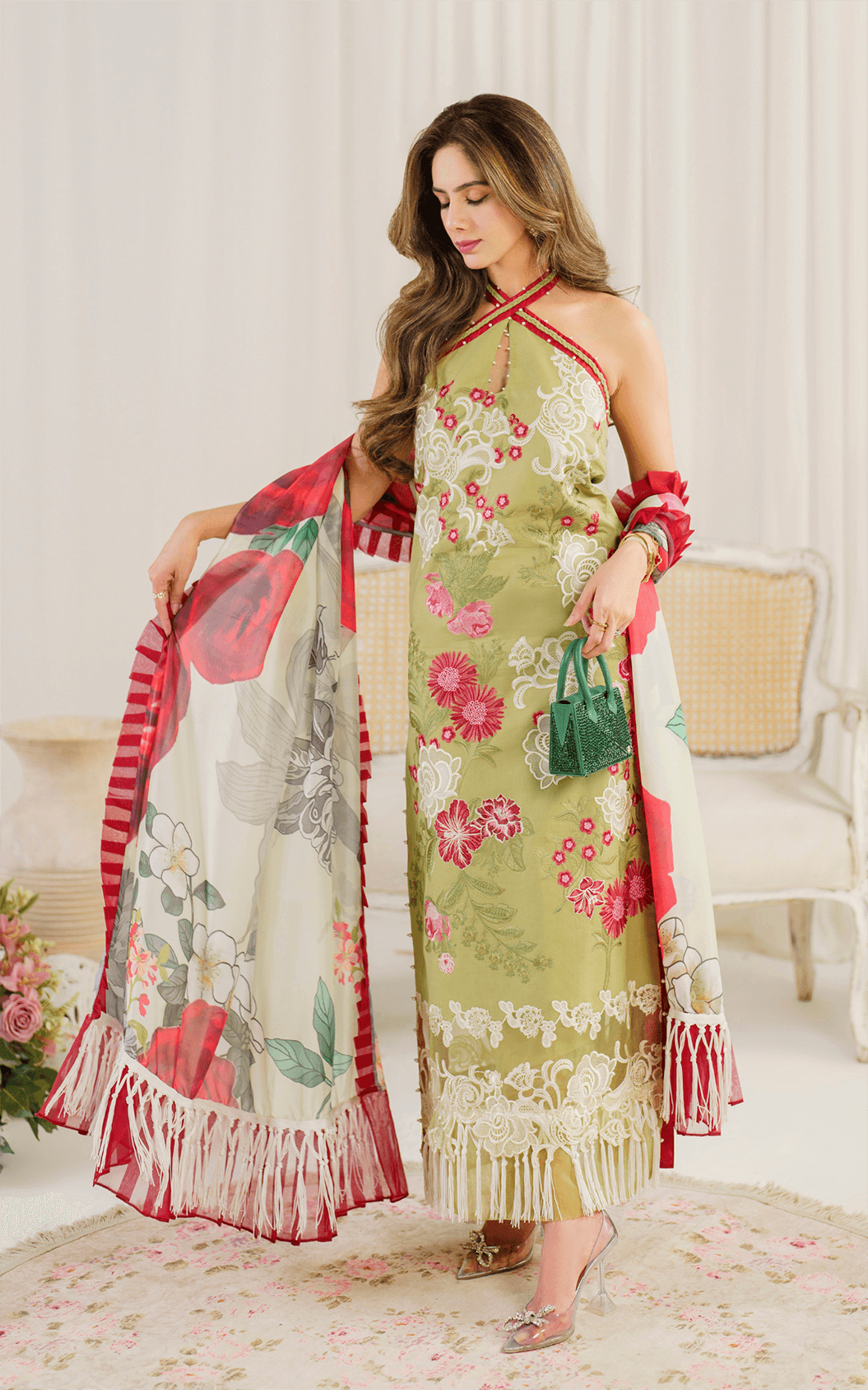 Asifa and Nabeel | Pretty in Pink Limited Edition | Cosmos (PP-7) - House Of Anaya