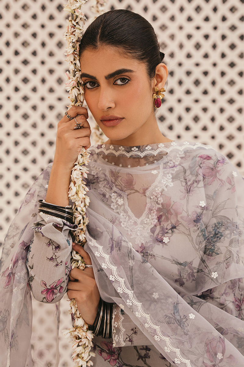Cross Stitch | Eid Collection | PERIWINKLE PEARL - House Of Anaya