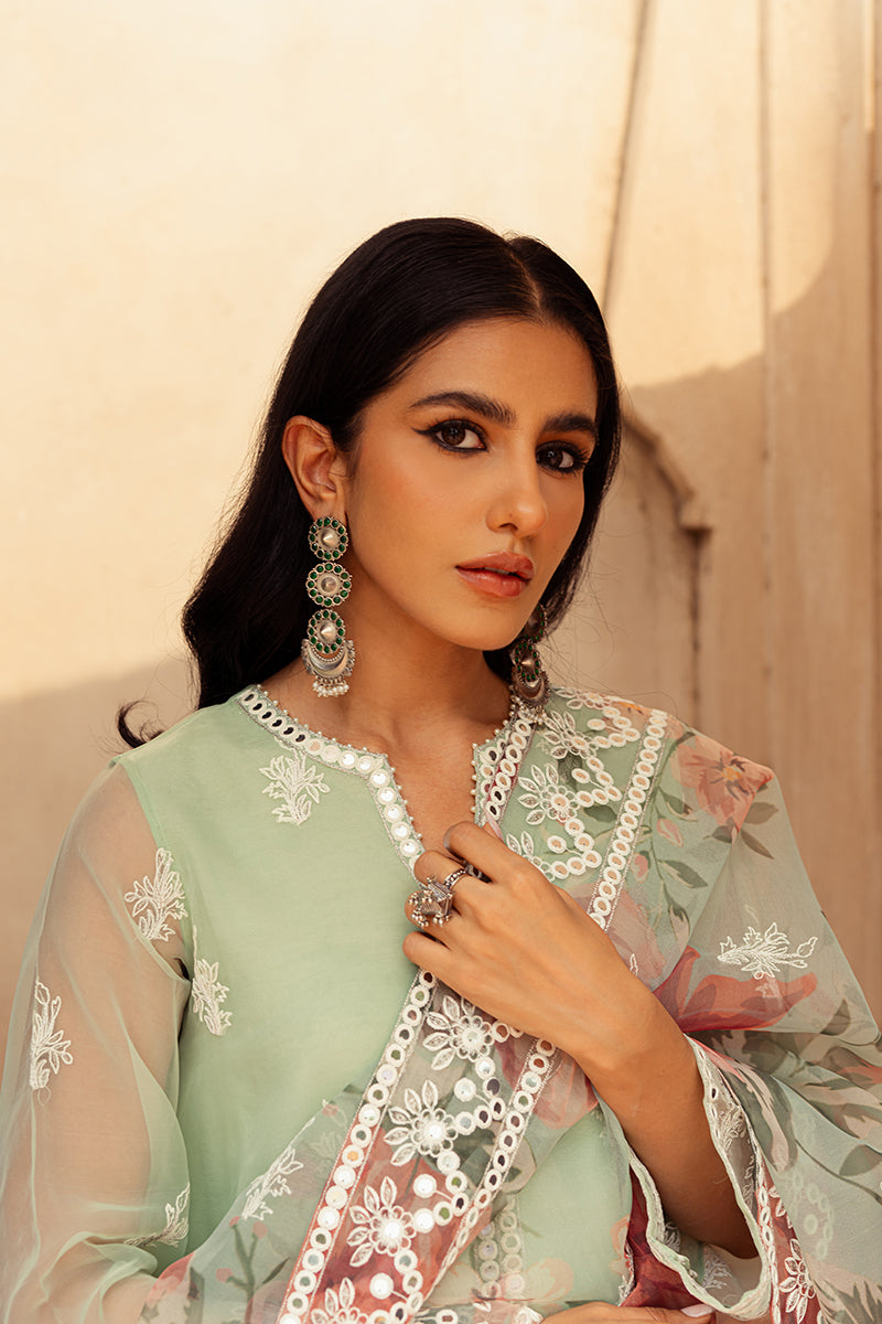 Cross Stitch | Eid Collection | ETHEREAL MINT - House Of Anaya
