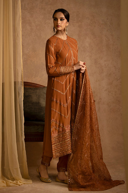 Cross Stitch | Eid Collection | AMBER GOLD - House Of Anaya