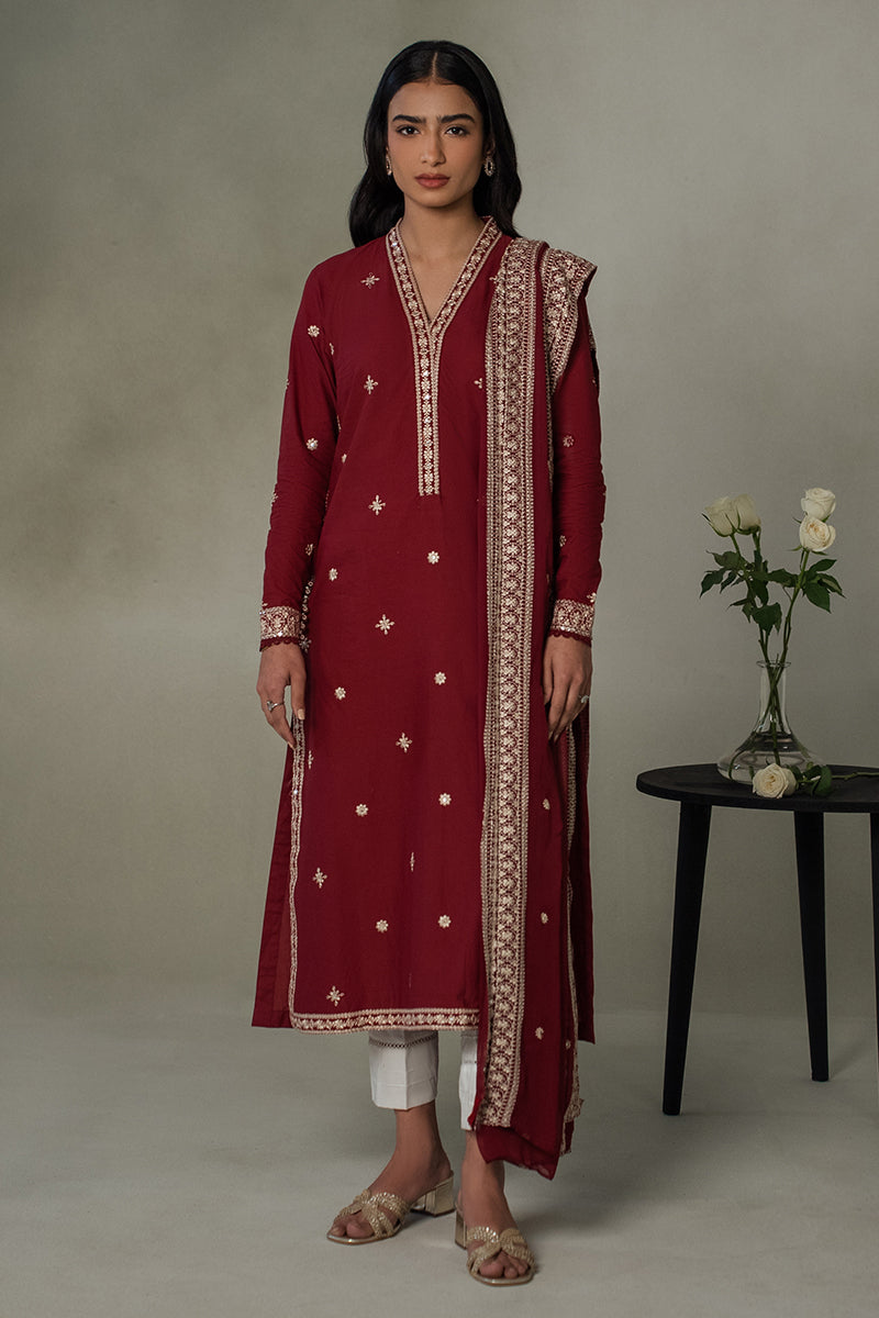 Cross Stitch | Eid Collection | AUTUMN FALL - House Of Anaya