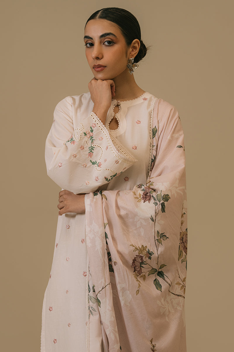Cross Stitch | Eid Collection | TENDER BLUSH - House Of Anaya