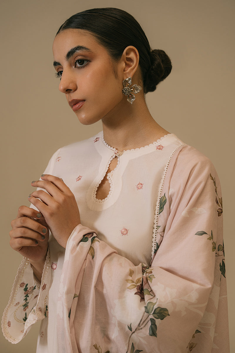Cross Stitch | Eid Collection | TENDER BLUSH - House Of Anaya