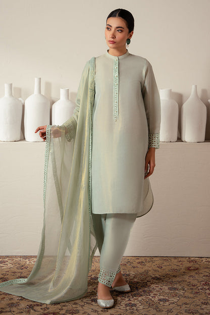 Cross Stitch | Eid Collection | GREEN MIST - House Of Anaya