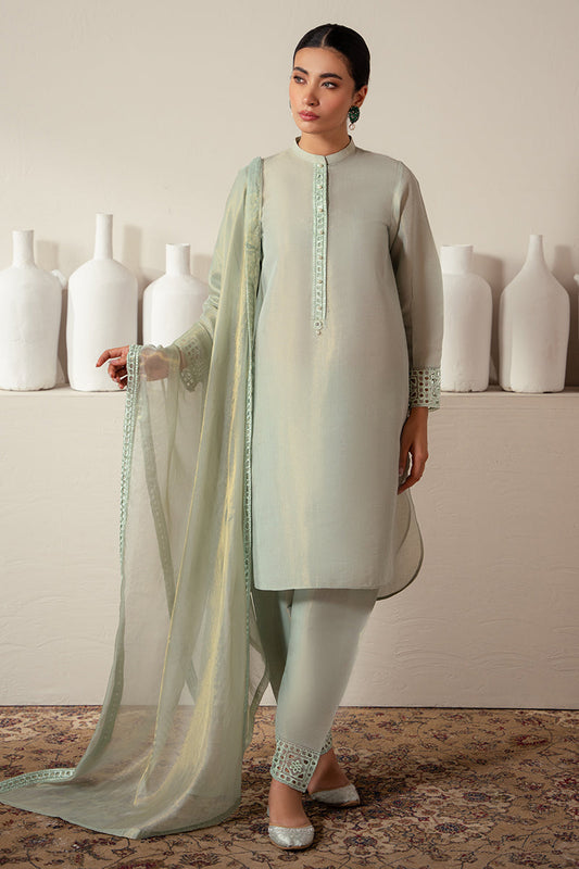 Cross Stitch | Eid Collection | GREEN MIST - House Of Anaya