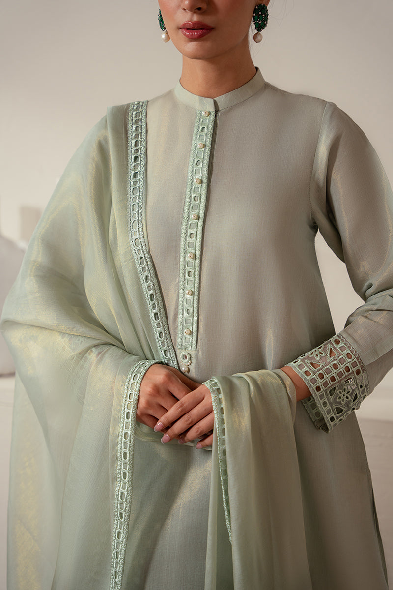 Cross Stitch | Eid Collection | GREEN MIST - House Of Anaya