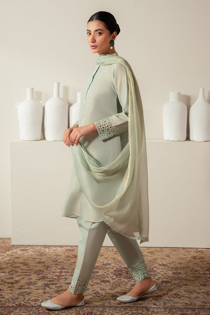 Cross Stitch | Eid Collection | GREEN MIST - House Of Anaya