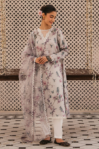 Cross Stitch | Eid Collection | PERIWINKLE PEARL - House Of Anaya