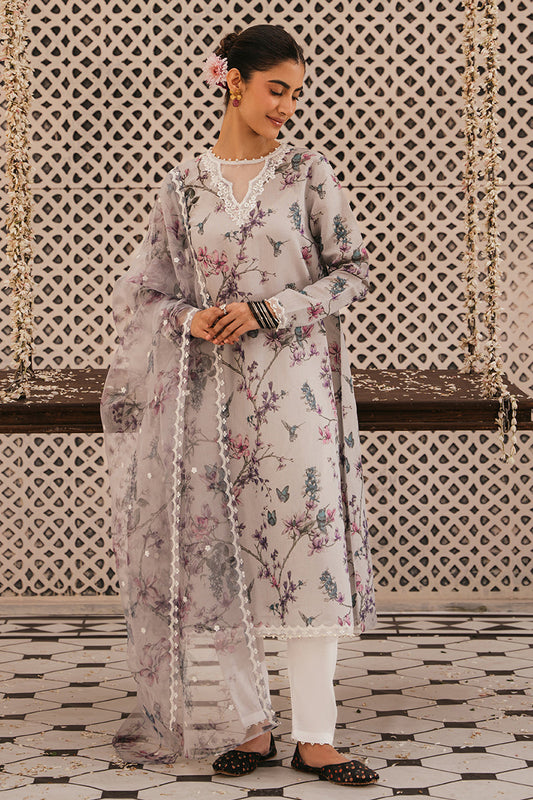Cross Stitch | Eid Collection | PERIWINKLE PEARL - House Of Anaya