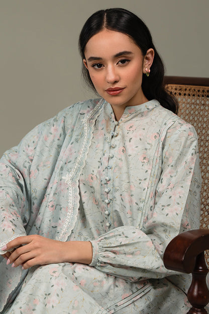 Cross Stitch | Eid Collection | AQUA WHISPER - House Of Anaya