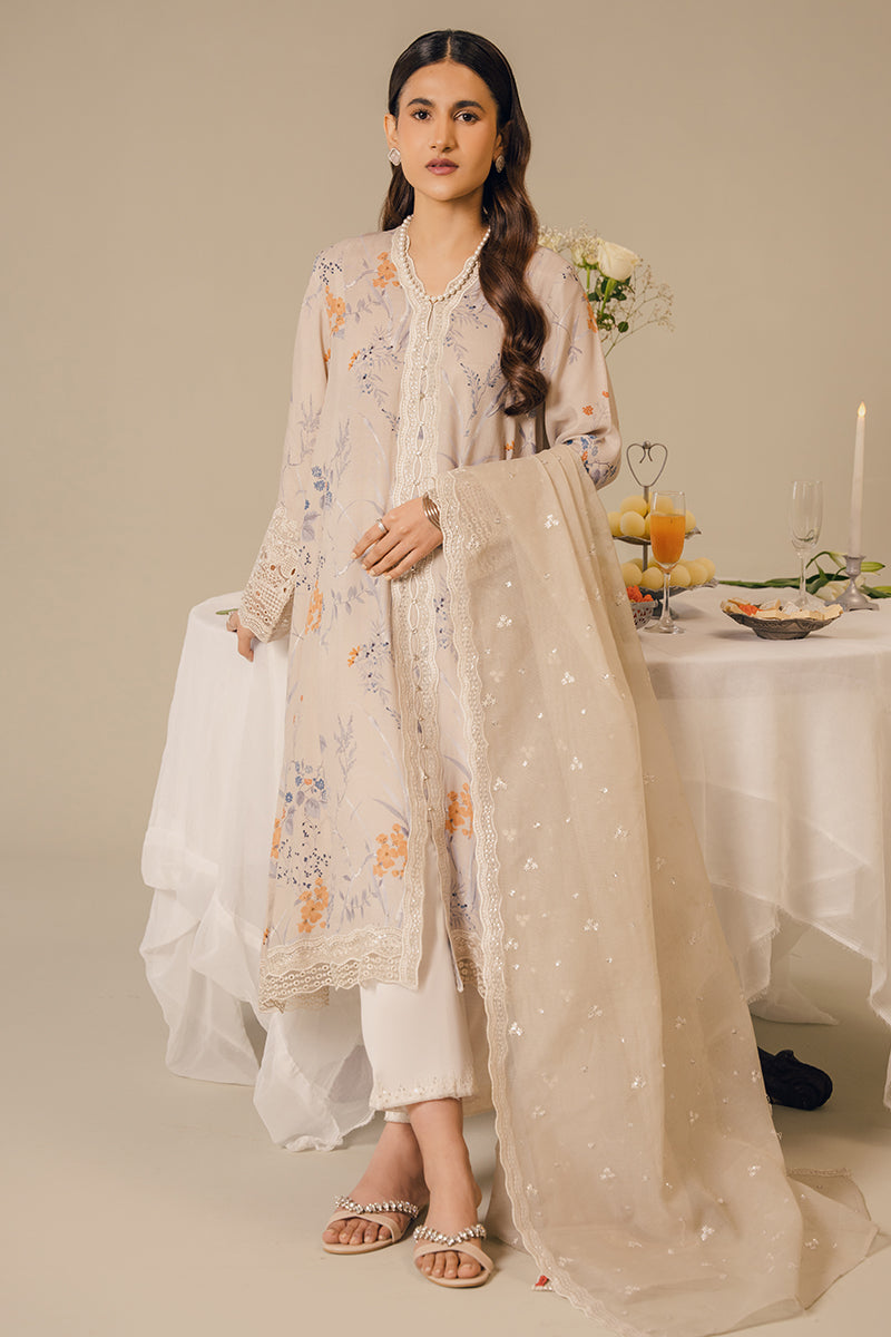 Cross Stitch | Eid Collection | ASHEN BUD - House Of Anaya