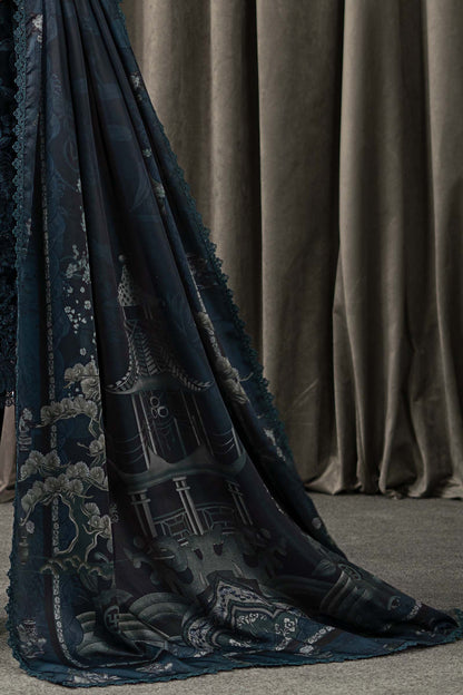 Maria B | Winter Luxe Pret 25 | WLS-1310-Teal