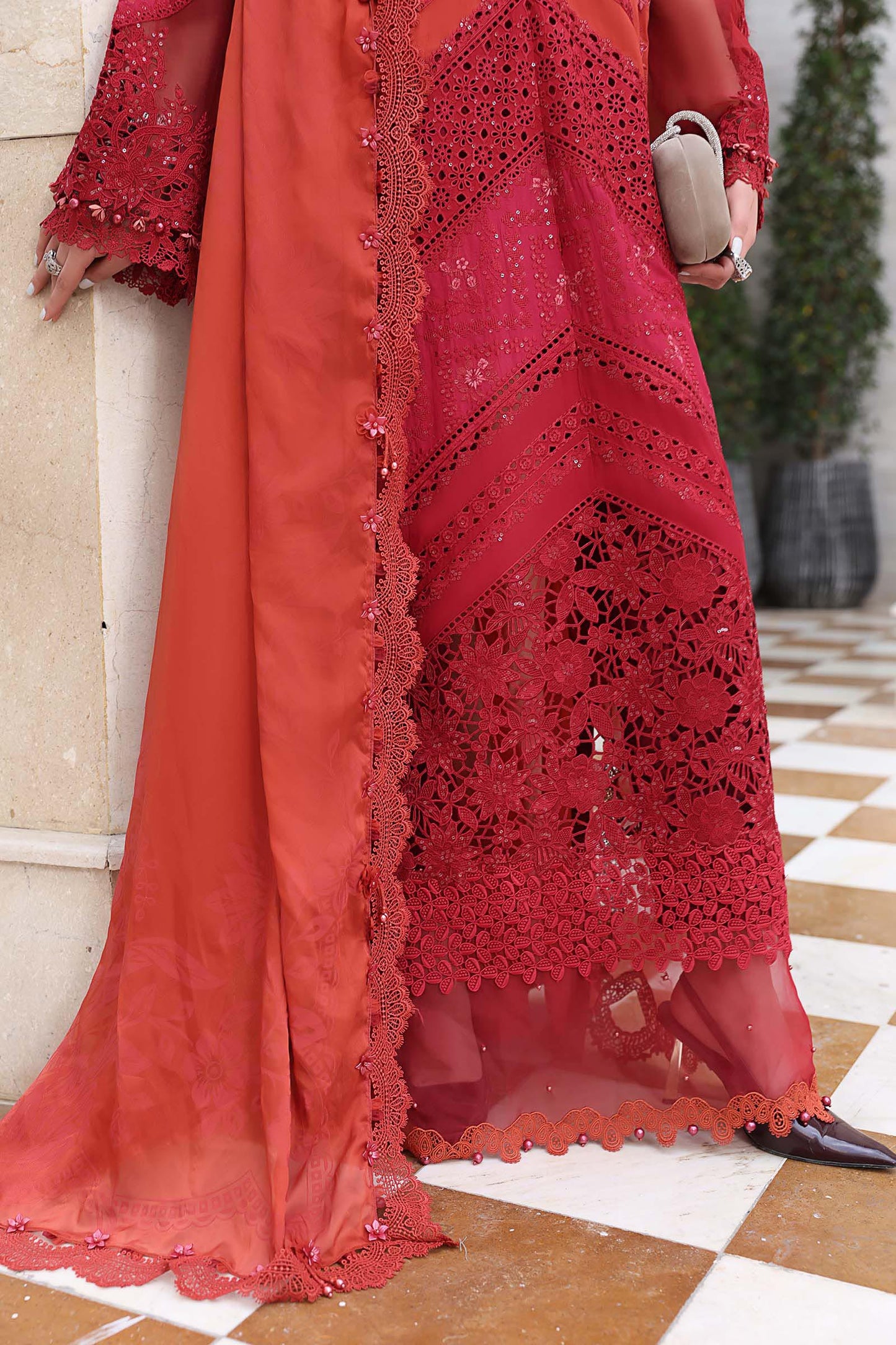 Maria B | Luxury Lawn 26 | 3 Piece Embroidered Lawn Suit