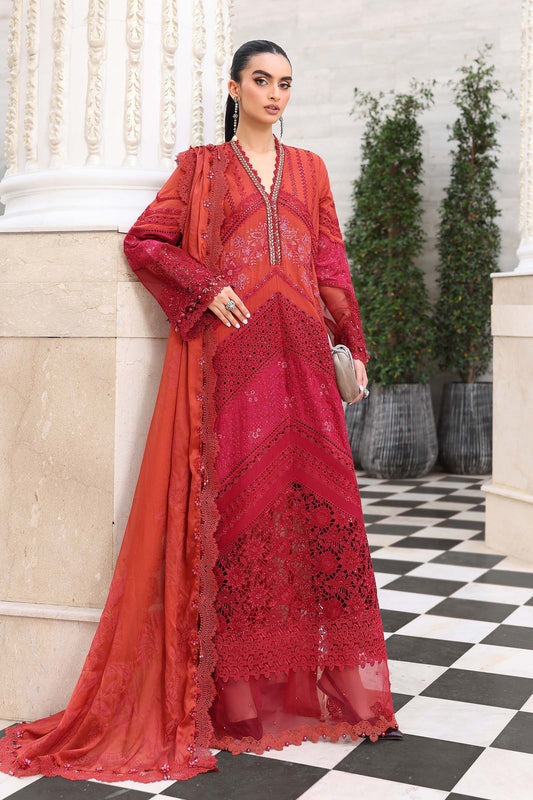 Maria B | Luxury Lawn 26 | 3 Piece Embroidered Lawn Suit