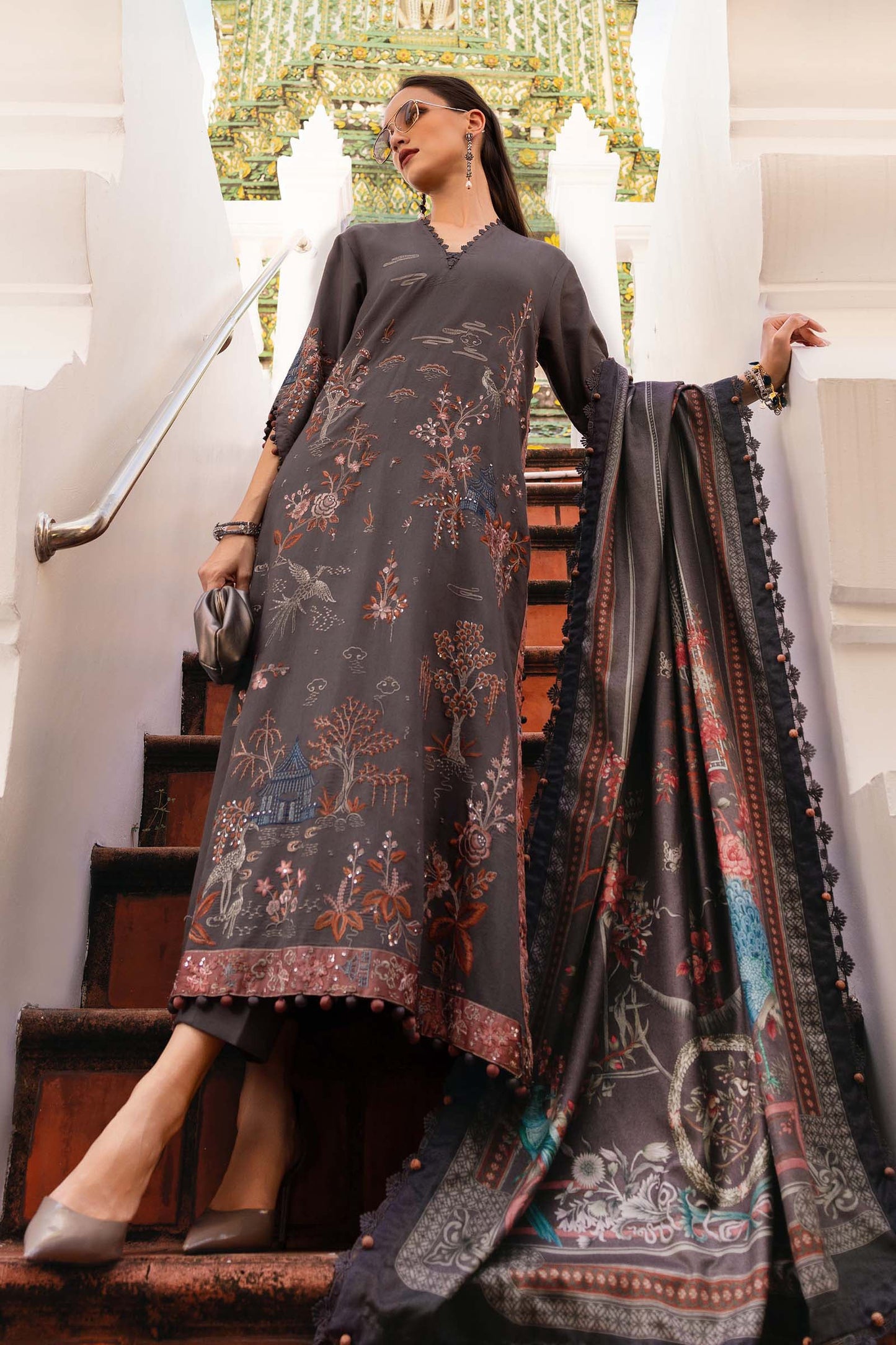 Maria B | M Prints Winter 25 | MPT-2801-B