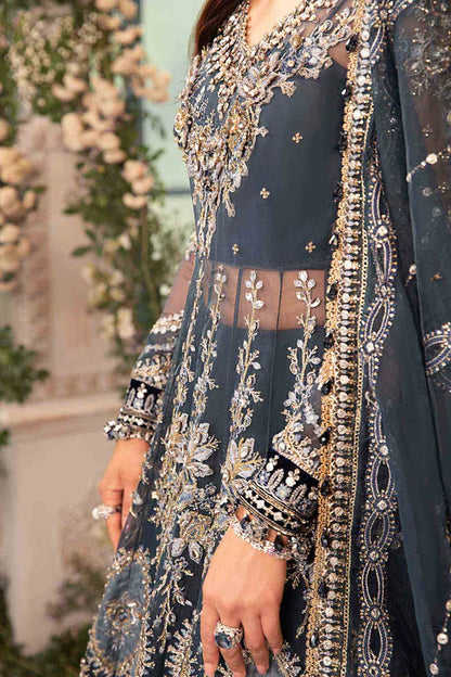 MARIA B__3 Piece Embroidered Organza Suit | BD-2901