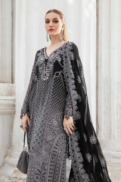 Maria B | Chiffon Formals 24 | Chiffon Suit | MPC-24-101 - House Of Anaya
