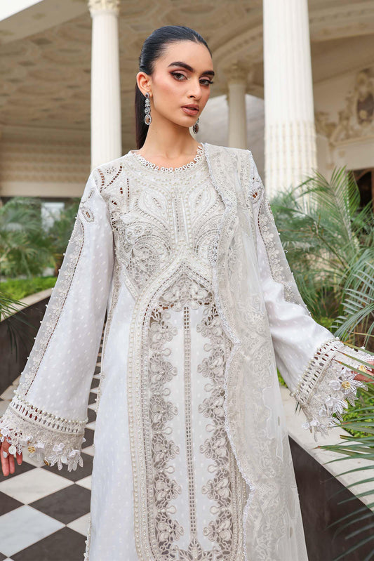Maria B | Luxury Lawn 26 | 3 Piece Embroidered Jacquard Lawn Suit