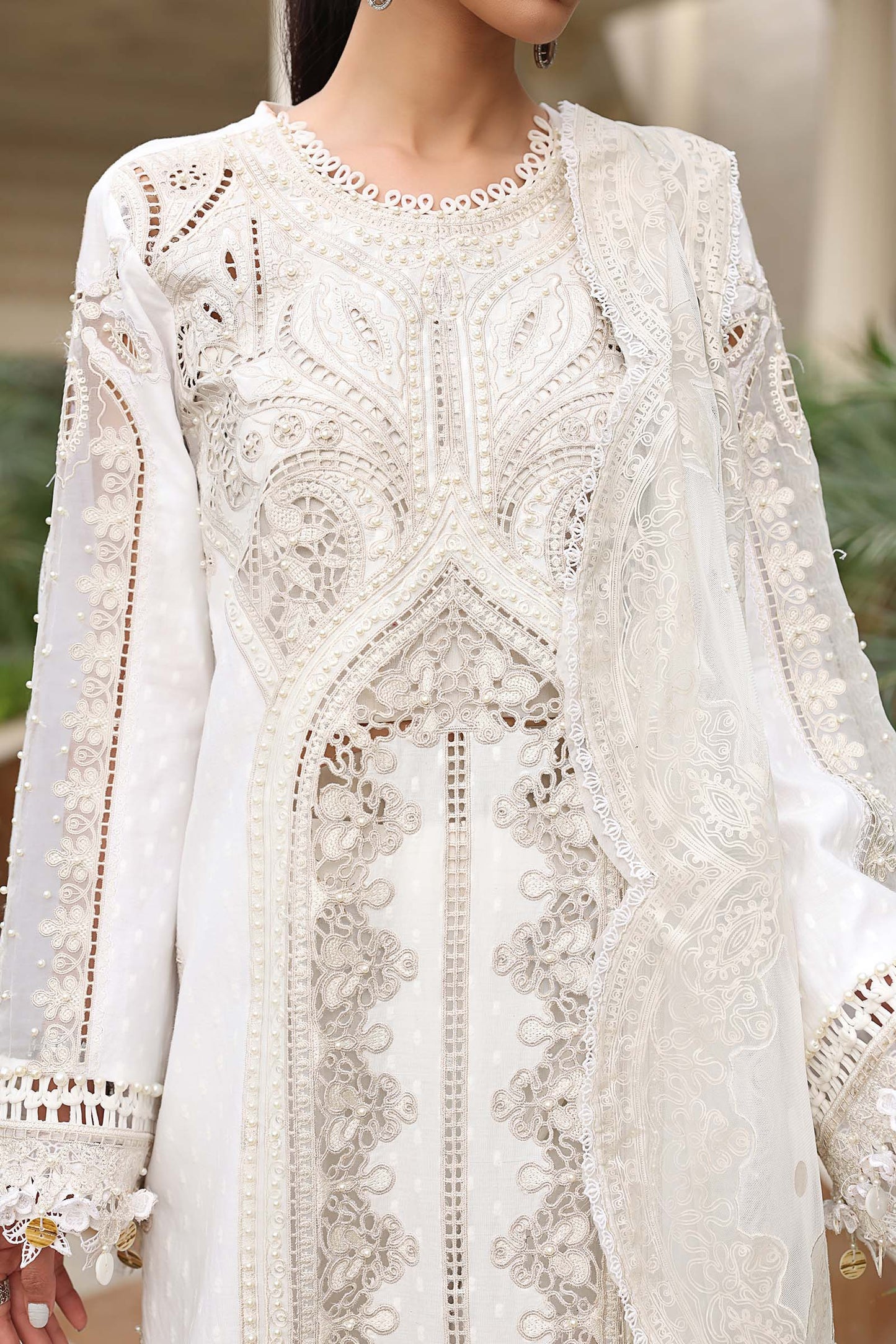 Maria B | Luxury Lawn 26 | 3 Piece Embroidered Jacquard Lawn Suit