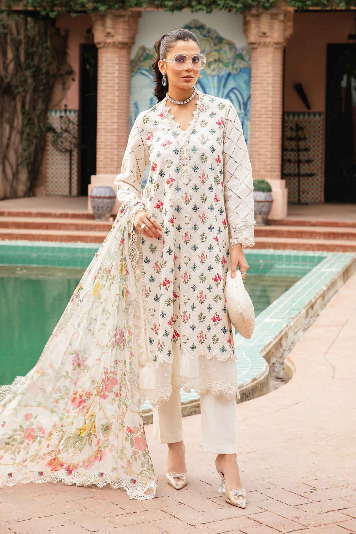 Maria.B | M Print Eid Edit | MPT-2203-A - House Of Anaya