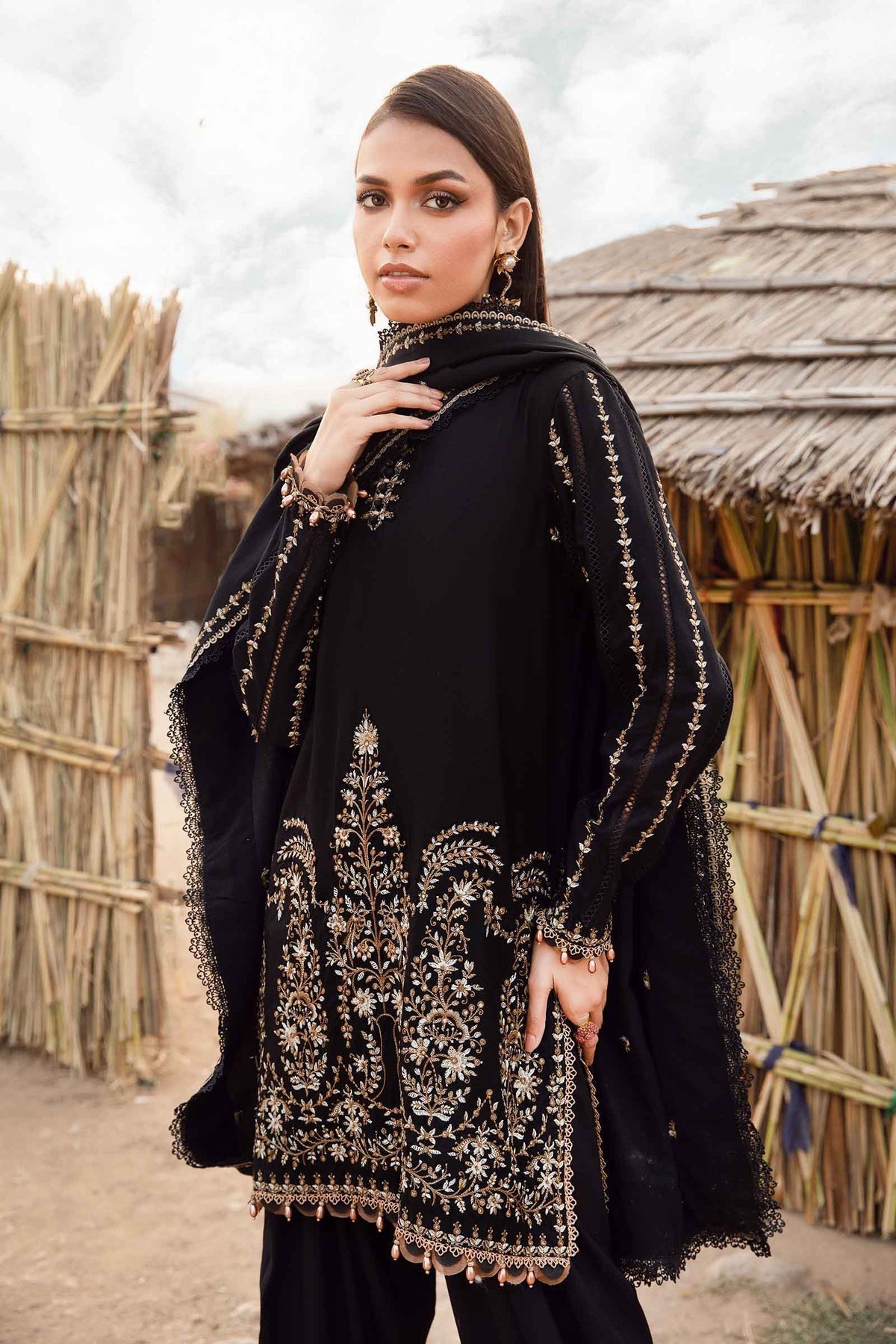 Maria B | M Prints Winter 24 | MPT-2403-B - House Of Anaya