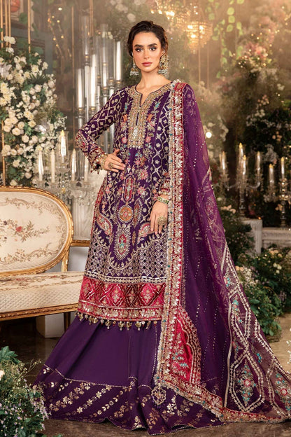 Maria B | Mbroidered Formals 24 | Organza Suit | BD-2903 - House Of Anaya