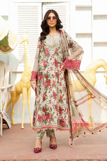 Maria.B | M Print Eid Edit | MPT-2204-B - House Of Anaya
