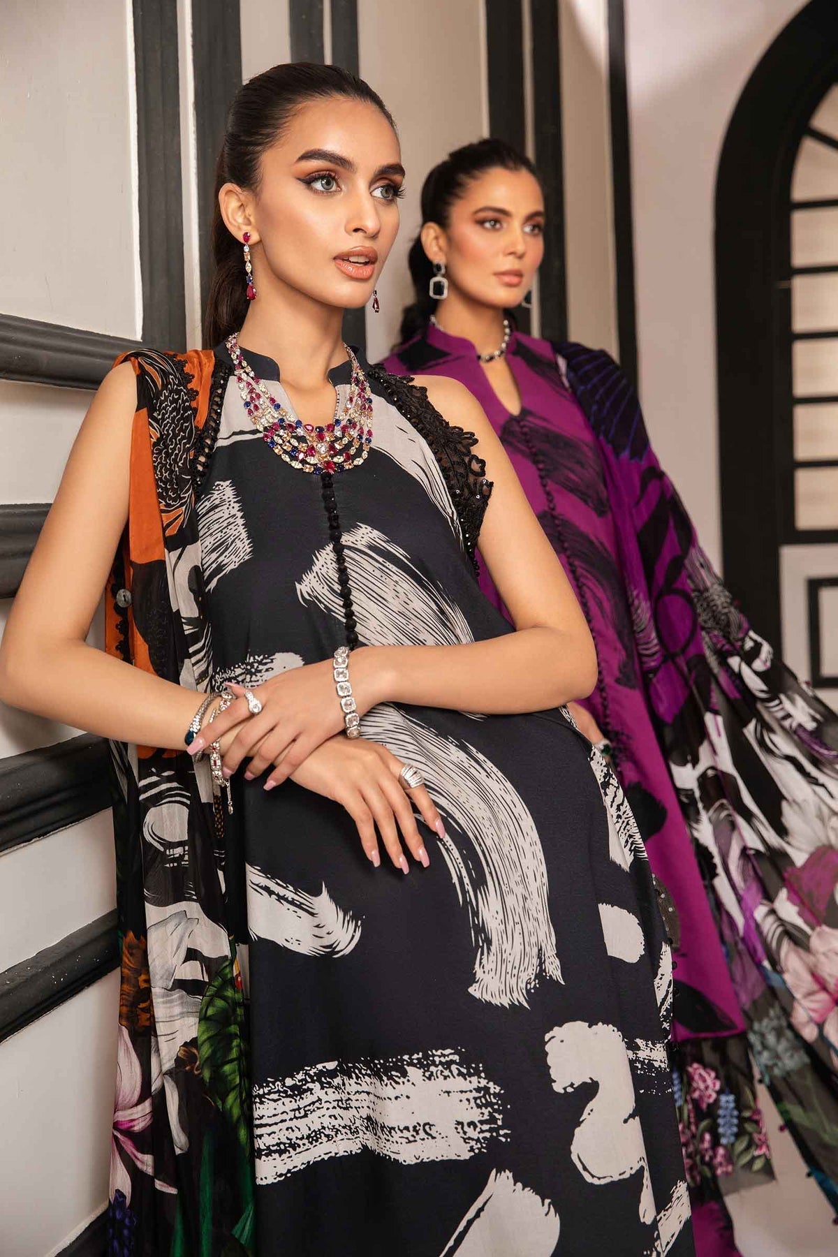 Maria.B | M Print Eid Edit | MPT-2205-A - House Of Anaya