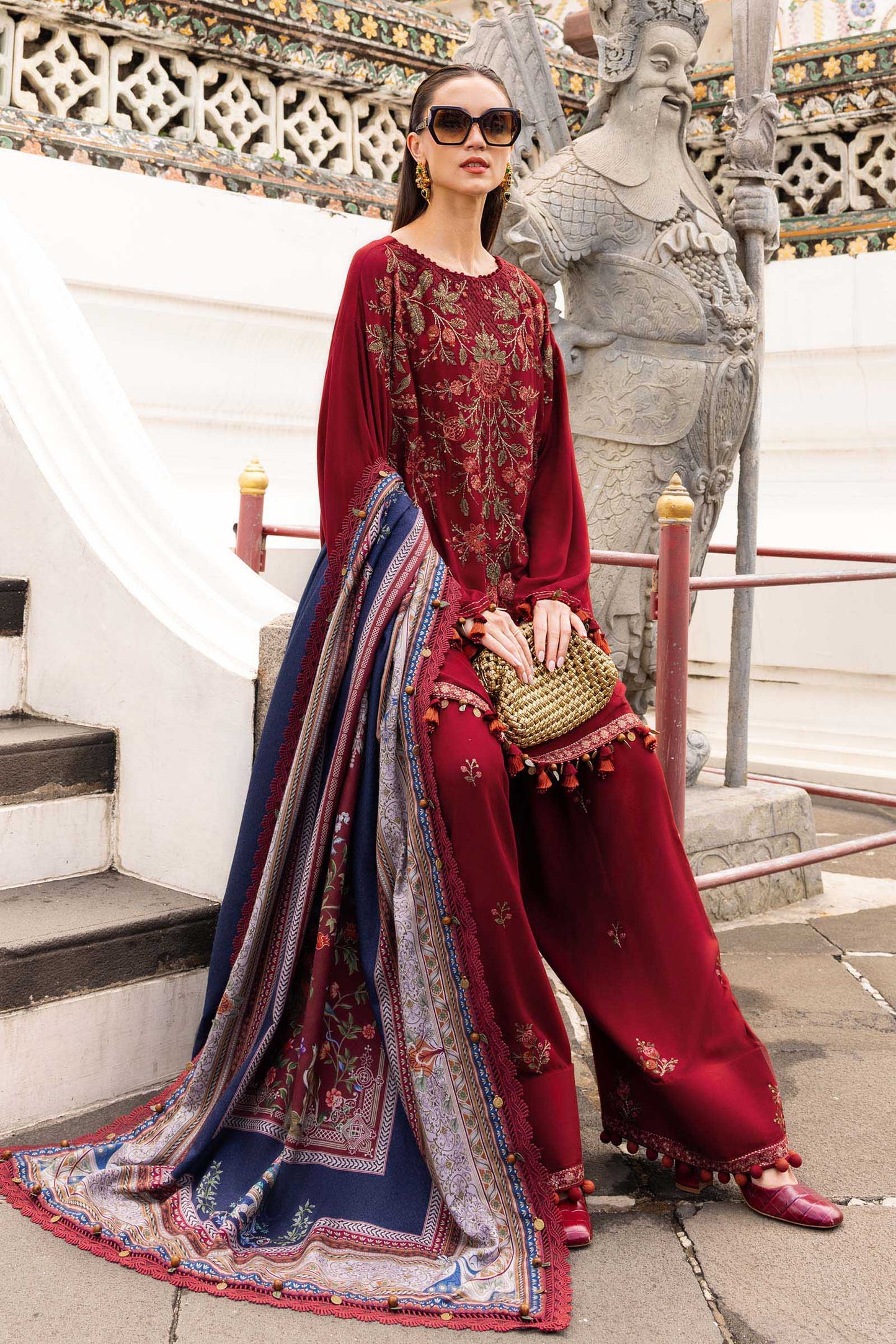 Maria B | M Prints Winter 25 | MPT-2805-A