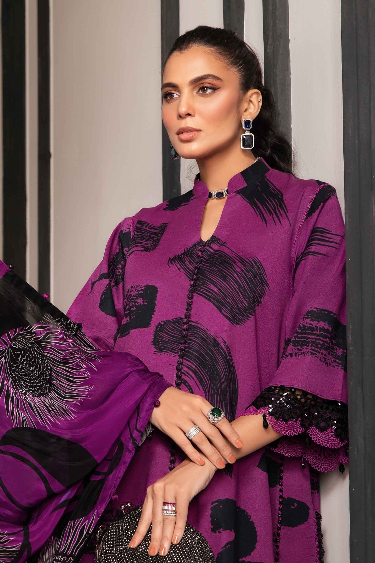 Maria.B | M Print Eid Edit | MPT-2205-B - House Of Anaya