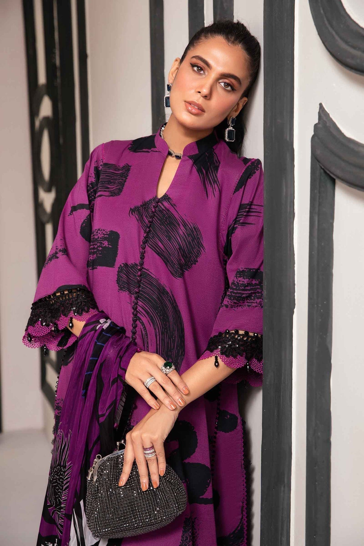 Maria.B | M Print Eid Edit | MPT-2205-B - House Of Anaya
