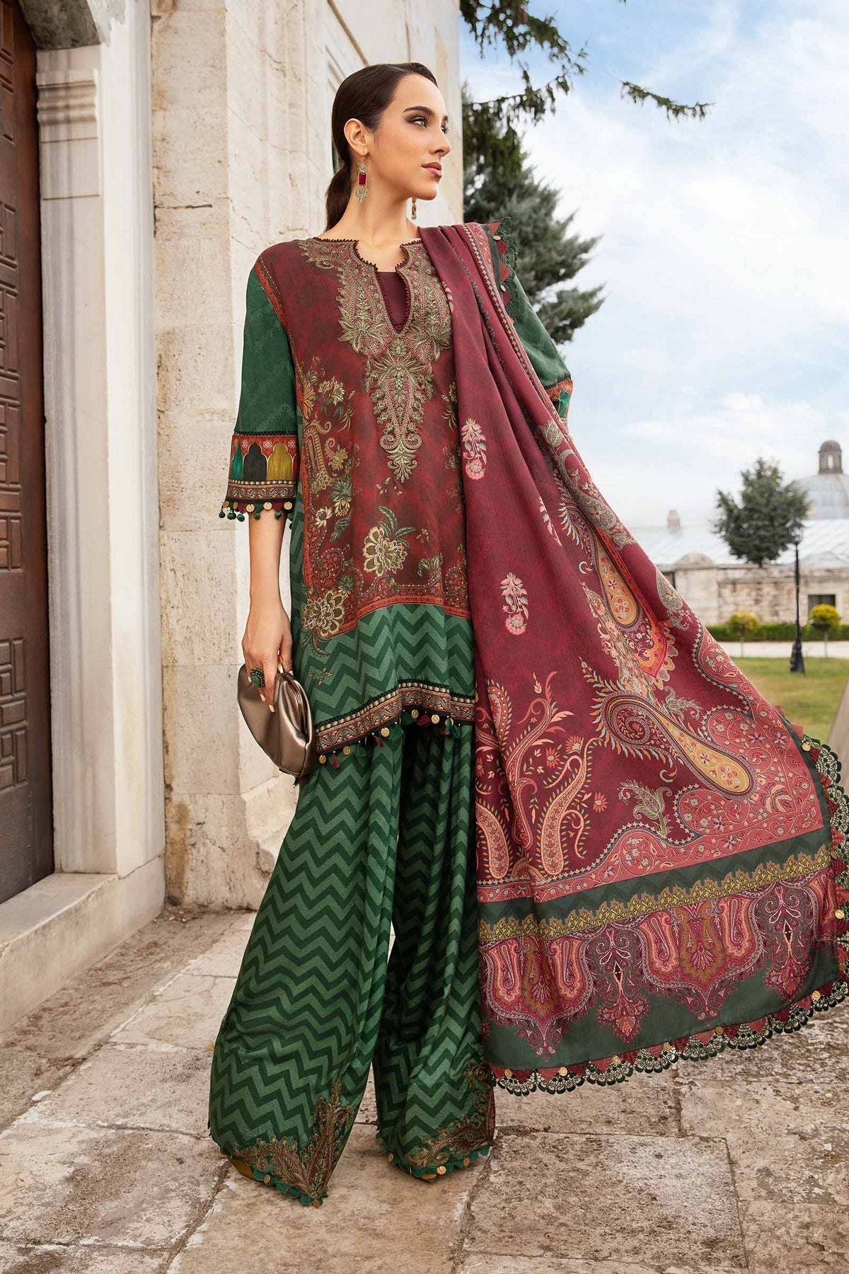 Maria B | M Prints Fall Edit 24 |  MPT-2305-B - House Of Anaya