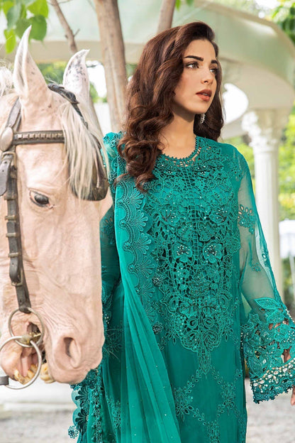 Maria B | Chiffon Formals 24 | Chiffon Suit | MPC-24-105 - House Of Anaya