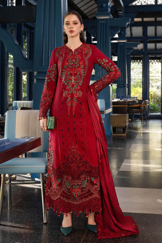 Maria B | Luxury Lawn 26 | 3 Piece Embroidered Jacquard Lawn Suit