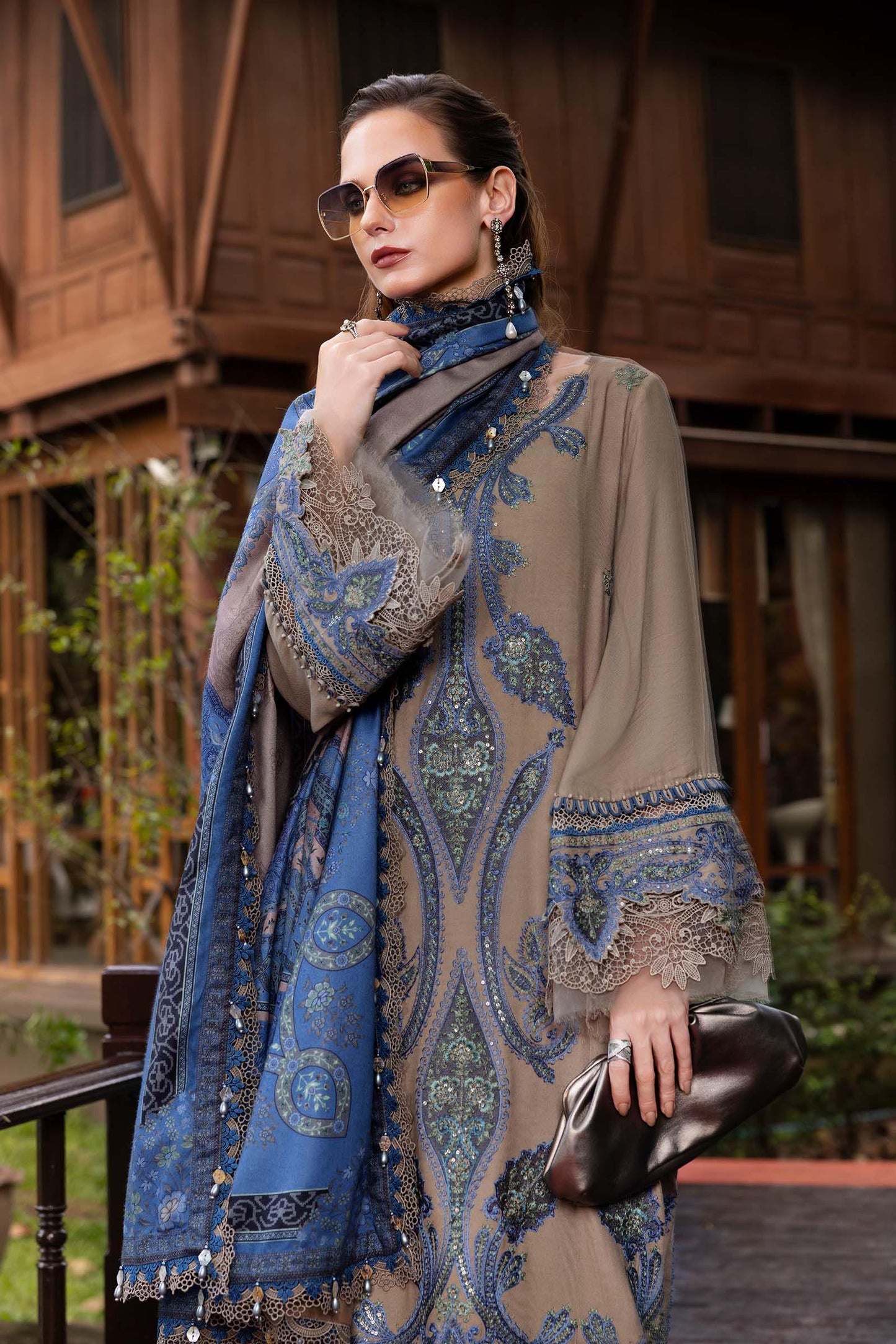 Maria B | M Prints Winter 25 | MPT-2806-A