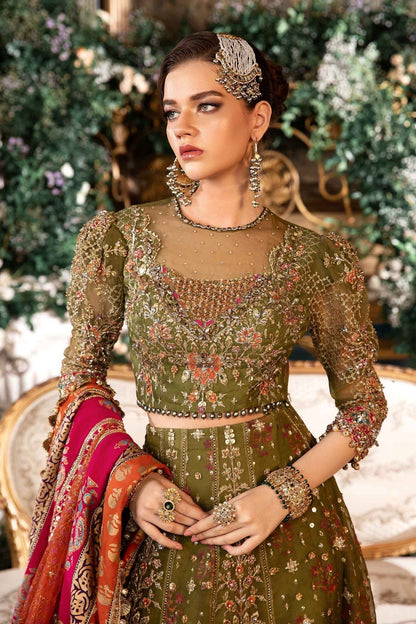 Maria B | Mbroidered Formals 24 | Organza Suit | BD-2906 - House Of Anaya