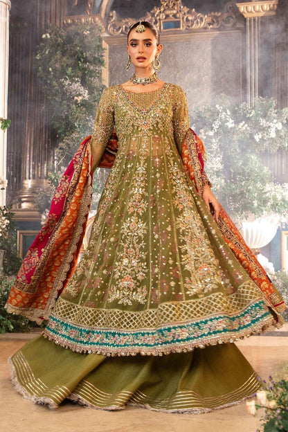 Maria B | Mbroidered Formals 24 | Organza Suit | BD-2906 - House Of Anaya