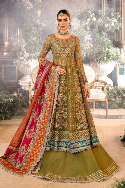 Maria B | Mbroidered Formals 24 | Organza Suit | BD-2906 - House Of Anaya
