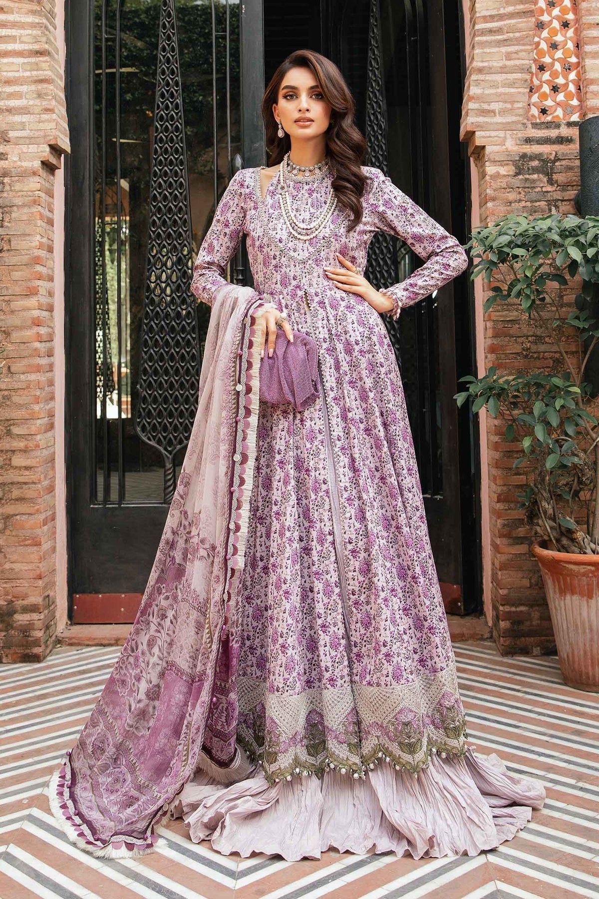 Maria.B | M Print Eid Edit | MPT-2207-B - House Of Anaya