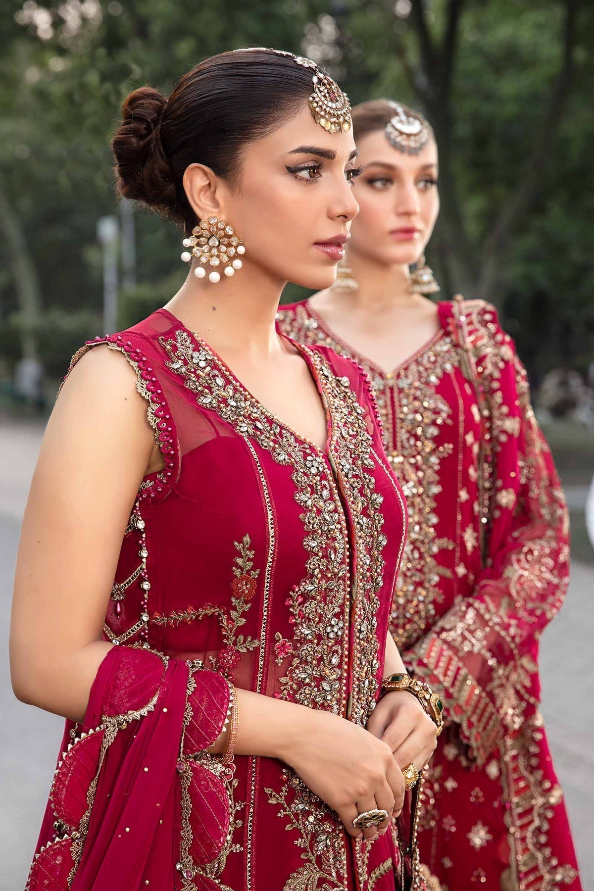 Maria B | Chiffon Formals 24 | Chiffon Suit | MPC-24-107 - House Of Anaya